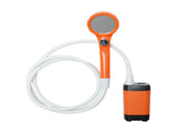 Portable Camping Shower IPX7 Waterproof Outdoor Shower Water Pump with Rechargeable Battery and V985-CAMPINGSHOWER