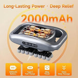 42-Head Massager 9-Speed Massager Fast-Charge Massager Relaxation Massager - Gray - Size 17-12-31 V1347-110-99154-GRY-17-12-31