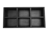 Coffee Station Organizer with Divider Wooden Coffee Bar Accessories Storage Box Tea Bags Coffee Pods V1294-YM0901-3118240275211
