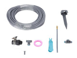 Garden Watering Misting System 82FT 4/7 PVC Hose Drip Irrigation Sprinkler Kit with Quick Connectors V1294-YM0901-3111250018511