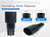 woodworking carving and polishing set, angle grinder accessories, wood carving tools, wood grinding V1107-146-19751-BLK-10MM