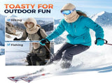 Windproof Winter Mask Hat, 2026 New Winter Balaclava Ski Thermal Fleece Hoodie Mask Neck Cover Warm V1258-DP02-F-821