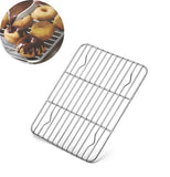 1Pack Kitchen Baking Rack,QZS Small Cooking Rack,Nonstick Wire Grill Net,Stainless Steel Roasting V1189-WXFWAL-20260319-00180