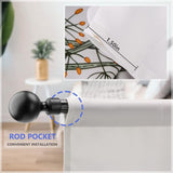 Bohemian Flower Kitchen Curtains - Bohemian Mushroom Retro Plant Flower Coffee Shop Bathroom Small V1370-AZ4-16617