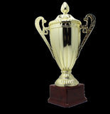 Large Classic Gold Trophy Cup Novelty Winners Prize Solid Achievement Award V563-19949