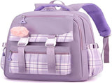 Girls School Student School Bag Outdoor - Youth school bag - - Pink - Luxury V1188-MS101-02744-1