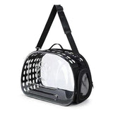 Transparent Cat Carrier Portable Cat Carried Bag Foldable Soft-Sided Pet Carriers for Kitten V1369-AZ3-W-02500