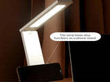 USB Rechargeable Foldable LED Desk Lamp Touch Control, 3-Color Temperature, Stepless Dimming, 120&deg V1107-CS-HYTD3600