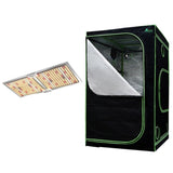 Green Fingers Grow Tent Light Kit 100x100x200CM 2200W LED Full Spectrum GT-D-100X100X200-BOARD-220-DIM