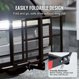 Hitch Mount Wheelchair Carrier 45.3" x 25.6", 500LBS Mobility Scooter Carrier with Folding Ramp, V952-ZXCTSJTKZD50RIEAXV0