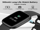 Smartwatch Voice Assistant Bluetooth Calling Health Monitoring Step Tracking Message Alerts/blue V1232-DHSB-IDW26-002