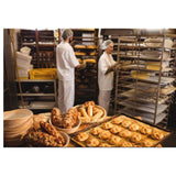 SOGA 2X Gastronorm Trolley 16 Tier Stainless Steel Bakery Trolley Suits GN 1/1 Pans GASTRONORMRACKINGTROLLEY305X2