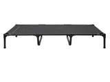 Pawz Elevated Dog Bed Heavy Duty Portable Cot Waterproof Pet Raised Bed XL Size PT1410-BK-XL-AU