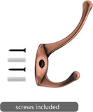 Bathroom Coat Hooks, Decorative Hanger Rack for Hanging Towel,Jacket,Handbag,Scarf,Keys,Solid Wall V1188-CYX-LHJ-1976