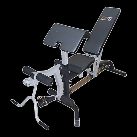 FID Flat Incline Decline Bench Press w/ Leg Extension V63-766645