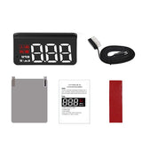 Head-Up Display, Universal GPS HUD for Car, Speedometer with USB Interface, Speed, Driving V1189-LC-QP-00282