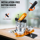 VEVOR Maker Machine, 75 mm Badge Punch Press Kit, Children DIY Gifts Pin Maker, V952-QJSKXZ75MM1008O99V0