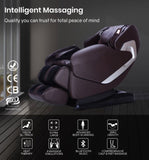 FORTIA Electric Massage Chair Zero Gravity Heating Kneading Recliner Full Body Shiatsu Massager V219-MSGECHFORA8CR