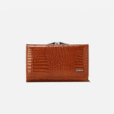 Genuine Leather Women'S Wallet Multifunctional Wallet Large Capacity Wallet - Black - Size m V1347-939-33641-BLK-M