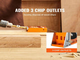 30 Pcs Pocket Hole Jig Kit, Adjustable & Easy to Use Pocket Hole Jig System with Step Drills, V952-TSXKKJDPNHQ1N0B2PV0