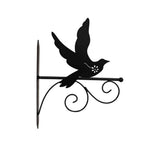 Bird Silhouette Wall Hook Bracket 33cm V637-71622BRD