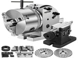 BS-0 Dividing Head 5 Inch, Precision Dividing Head Set with 5" 3-jaw Chuck & Tailstock Dividing V952-5CFDT000000000001V0