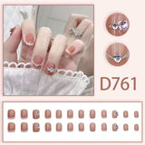 12 boxes / 288 pieces, cool spicy simple French sparkling diamond line sweet style hot-selling V1102-HECDJ-002