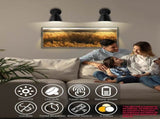 Battery Operated Wall Sconce Set of 2, Wireless LED Light with Remote, Dimmable V1263-JX-5784