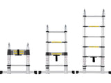 Telescoping Extension Ladder 12.5FT A-Shape w/ Stabilizer Bar for RV V952-AZXSSLTNLSLK7NWR8V0