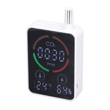 Air Quality Monitor Digital CO2 Meter Carbon Dioxide Detector Portable Temperature Humidity Tester V1294-YM0718-3113210309811