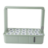 Hydroponics Growing System Indoor Garden 15 Pods Hydrophonics Planter Grower with LED Grow Light for V1294-YM0901-3111240173611