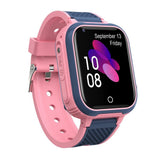 4G Kids Smart Watch with GPS Tracker Water-resistant Kids Cell Phone Watch -Pink V1263-JX-7691-2