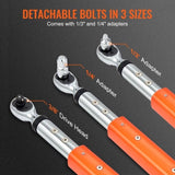 VEVOR Digital Torque Wrench, 3/8" Drive Electronic Torque Wrench, Torque Wrench Kit V952-SXSNLBSSSZNSZJMUJV0