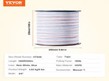 Electric Fence Tape, 1640Ft 500M Polytape Fencing Hot Wire, 3/4" Width 6 Stainless Steel Strands for V952-WLDXJDKJDK16SG4FMY3