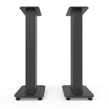 Kanto SX30 30" Tall Fillable Speaker Stands with Isolation Feet - Pair, Black V398-KO-SX30