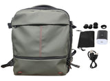 Vacuum Backpack 19 Inch Large Capacity Stylish Casual Waterproof Men Expandable Travel Backpack with V1294-YM0901-3117240227513