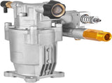 Pressure Washer Pump, 19 mm Shaft Horizontal, 3400 PSI, 2.5GPM, Replacement Power Washer Pumps Kit, V952-HZXPBHZ34INCHU81SV0