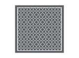 Gardeon Outdoor Rugs 274x366cm Large Carpet Reversible Area Mat PP Dual-Sided Patio Rug OR-9X12FT-OGEE-GY