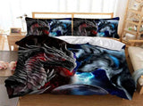 Drago Wolf Thunder Eclipse Quilt / Doona / Duvet Cover set V745-AQ042999K3