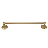 Copper Towel Bar European Style Bathroom Single Bar Towel Rack Bathroom Hanging Rack Antique V1294-YM0706-3112230064012