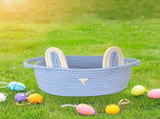 Chmadoxn Adorable Easter Bunny Basket for Kids - Perfect Easter Gift, Cute Easter Bucket Bags with V1189-WXFWAL-20260326-02163