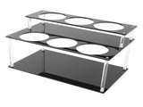 Syrup Bottle Holder Stand Acrylic 2 Tier Multifunctional Easy Assembly Syrup Holder Display Stand V1294-YM0901-3118250071811