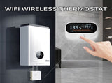 Smart Thermostat for House Boiler Heating RF433 WiFi AC Thermostat 980ft Wireless Distance APP and V1294-YM0901-H48736W