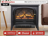 Dimplex 2kW Ritz Optiflame Portable Electric Fire Stove RITZ-C