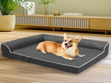 Pawz Orthopedic Dog Bed L Grey PT1237-LG-L