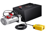 Hydraulic Pump, 20 Quart Hydraulic Power Unit, Single Acting Dump Trailer Pump, 0.91 GPM Flow Rate, V952-YXYYB12VZLDJAW8J4V0