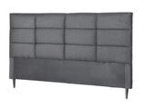 Artiss Bed Headboard Queen Bedhead Linen Fabric Charcoal BED-HEAD-PLA-Q-CHAR