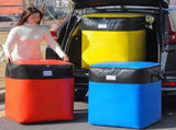 4-Pack 180L Extra-Large Storage Bags, Heavy-Duty, Wear-Resistant, Waterproof Moving Bags - Yellow V1265-AU-097-HUANG
