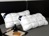Twisted Down Pillow WashableBedding Size Bed Pillow White Cool Hotel Quality Corner Propped Pillow V1370-AZ4-19761
