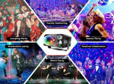 Disco Ball Light RGB Magic Ball Strobe Pattern Light with UV Light, Suitable for Home Parties, V1107-130-89086